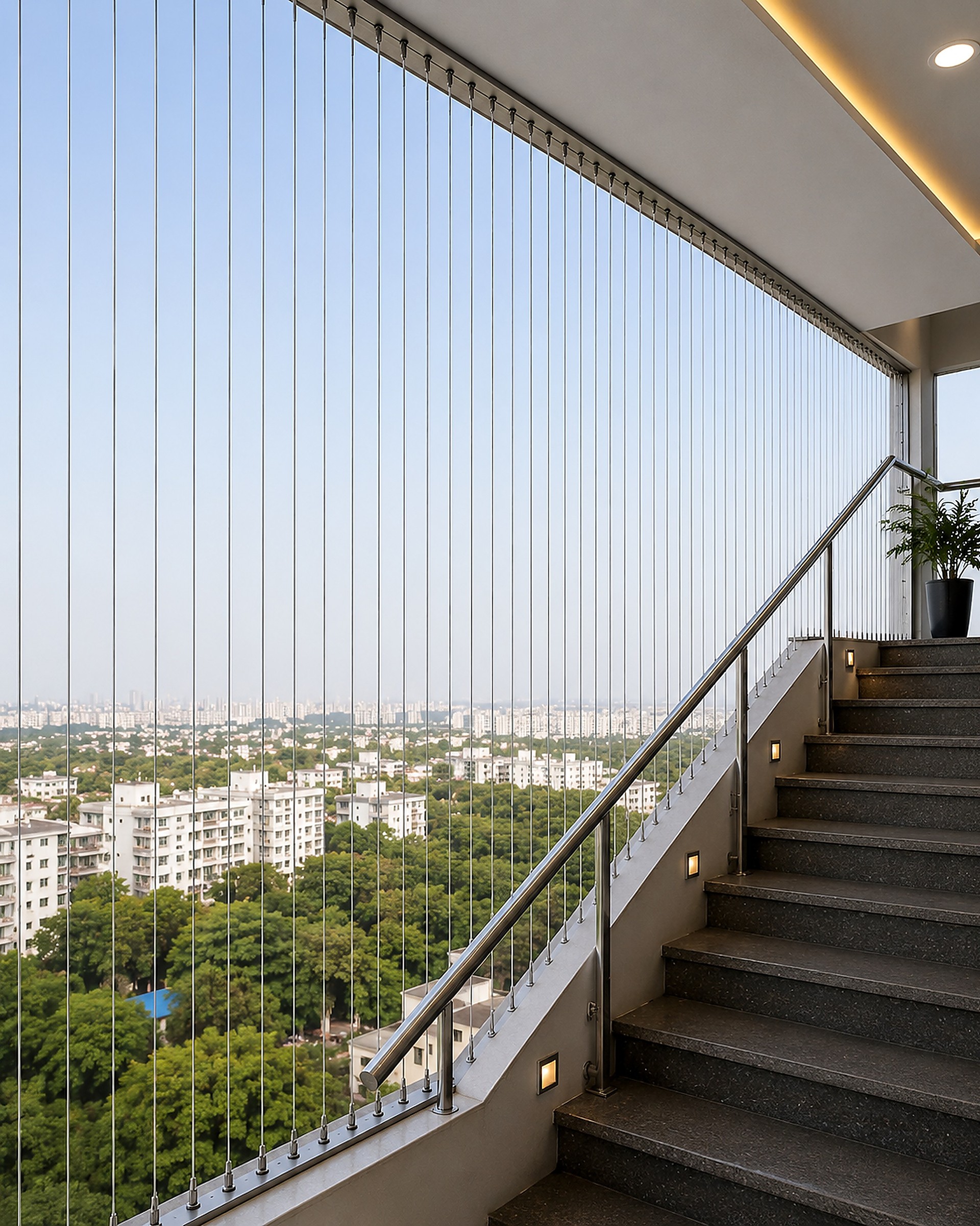 Staircase Invisible Grills